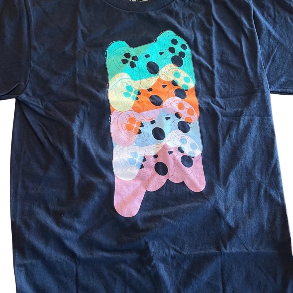 PlayStation Controller T-Shirt, Size XL (14/16)